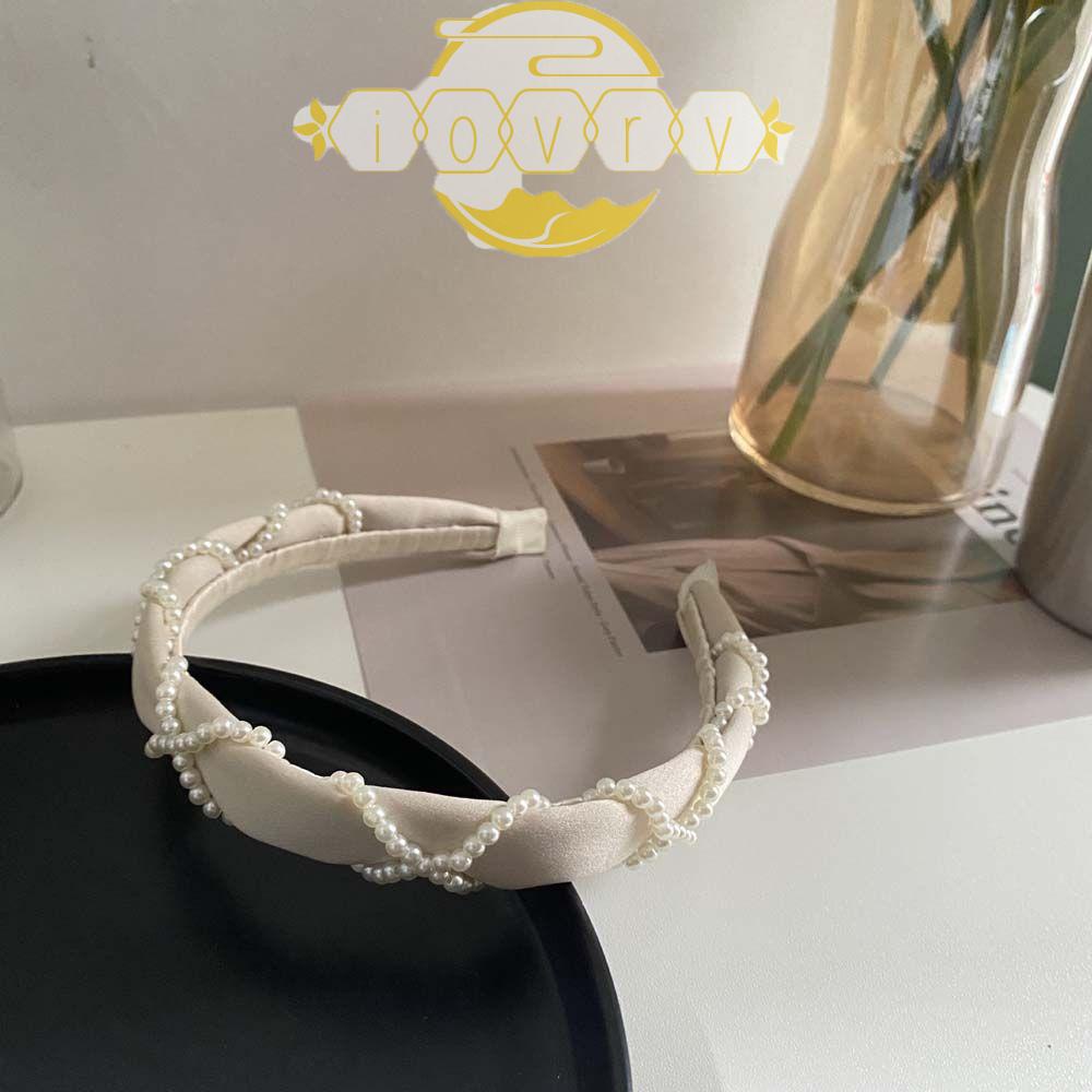 IVORY Băng Đô Cài Tóc Thiết Kế Đơn Giản Thời Trang Theo Phong Cách Hàn Quốc Cho Nữ