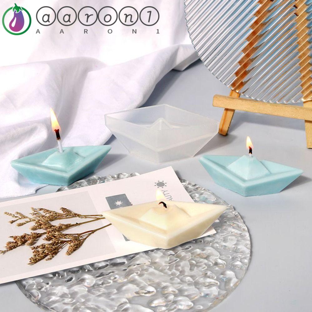 Aaron1 Khuôn Silicone Làm Nến Epoxy Không Mùi Tiện Dụng