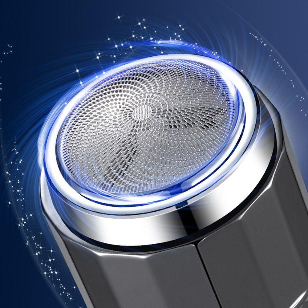 Máy Cạo Râu Tự Động Kích Thước Bỏ Túi Sạc USB Tiện Dụng Cho Nam