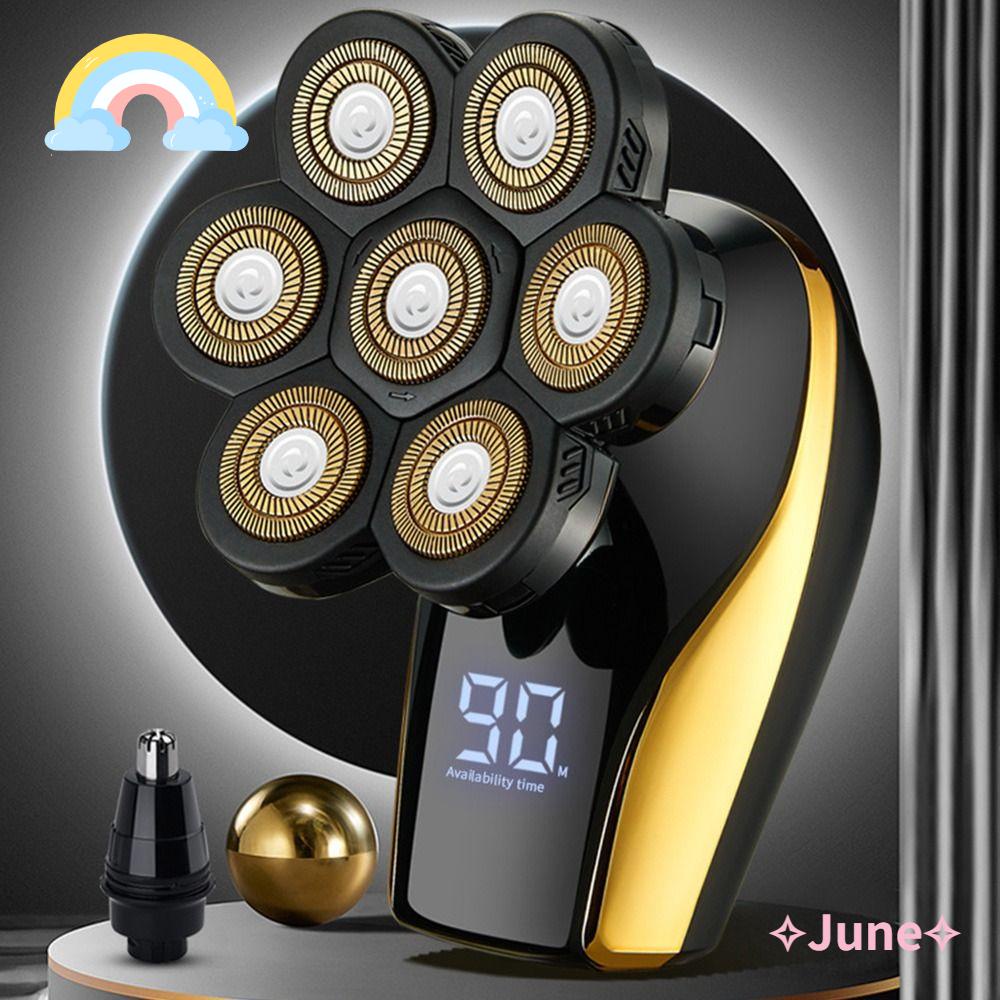 JUNE Máy Cạo Râu Chạy Điện Đa Năng Có Thể Sạc Lại Tiện Dụng