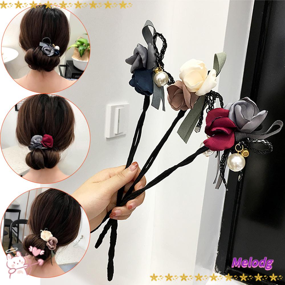MELODG Kẹp Tóc Handmade Hình Hoa Mới