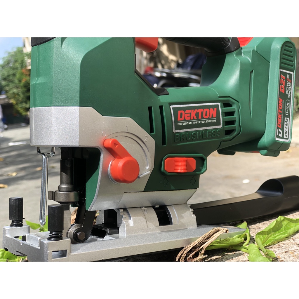 Máy Cưa Lọng 25  Dekton Motor Brushless / D21-CS25 / Dùng Pin D21 HTP ĐIỆN MÁY