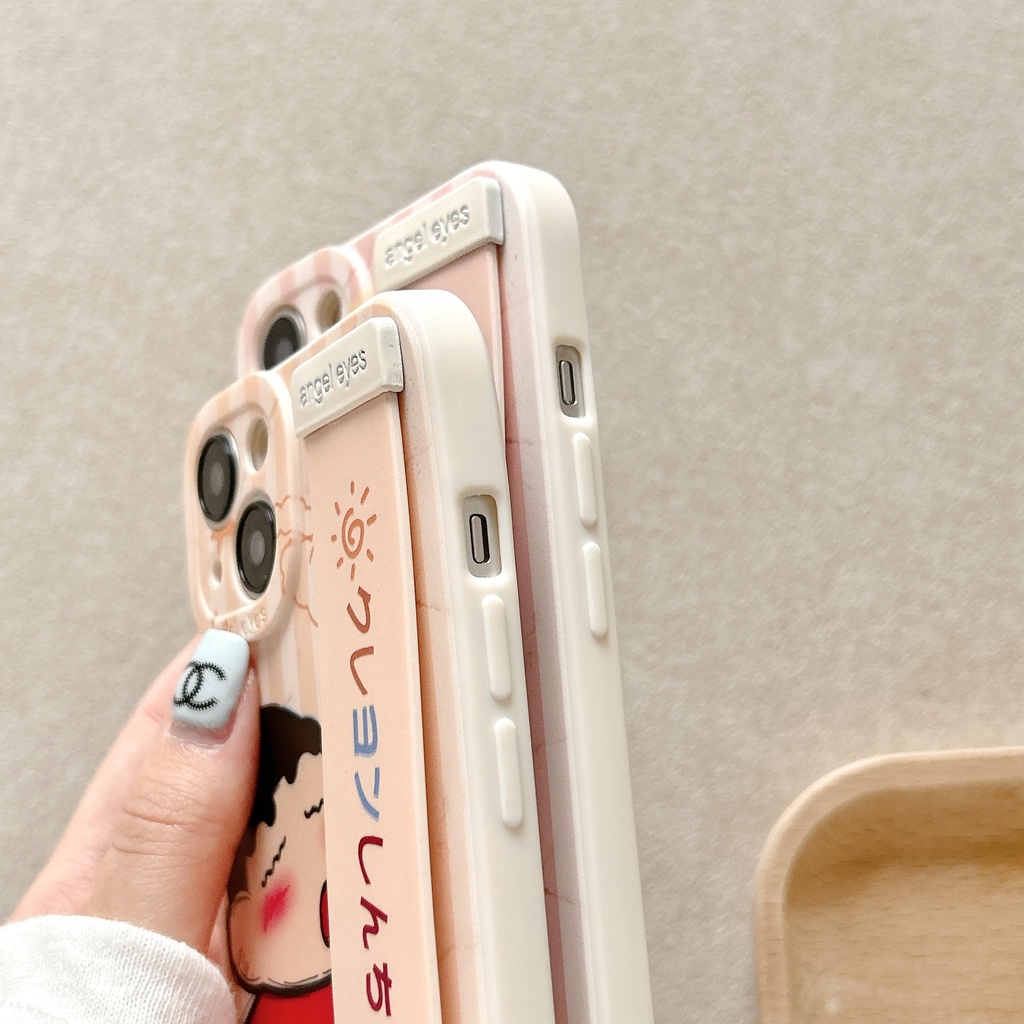 Ốp Điện Thoại Dẻo Họa Tiết Hoạt Hình Mắt Mèo Dễ Thương Chống Sốc Cho iPhone 14 14PRO max 13 12PRO max 13pro max 11