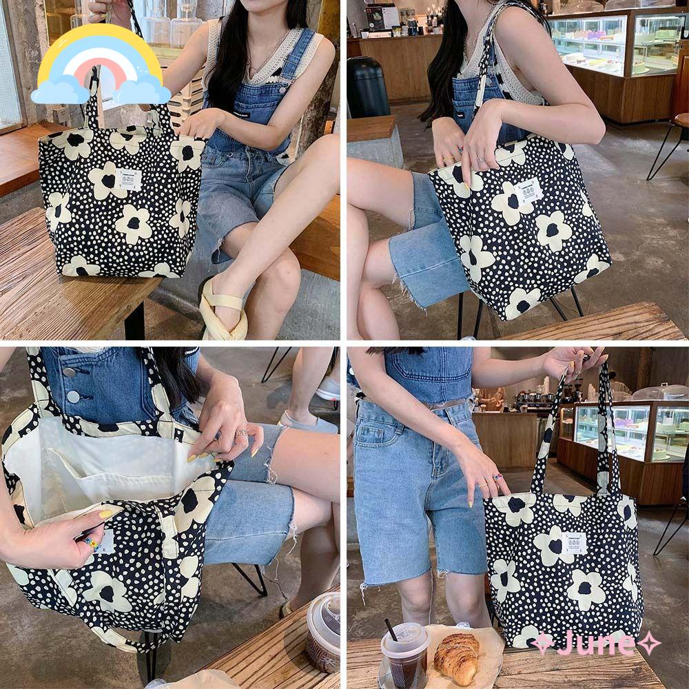 JUNE Túi vải Cỡ Lớn Thời Trang Cho Nữ