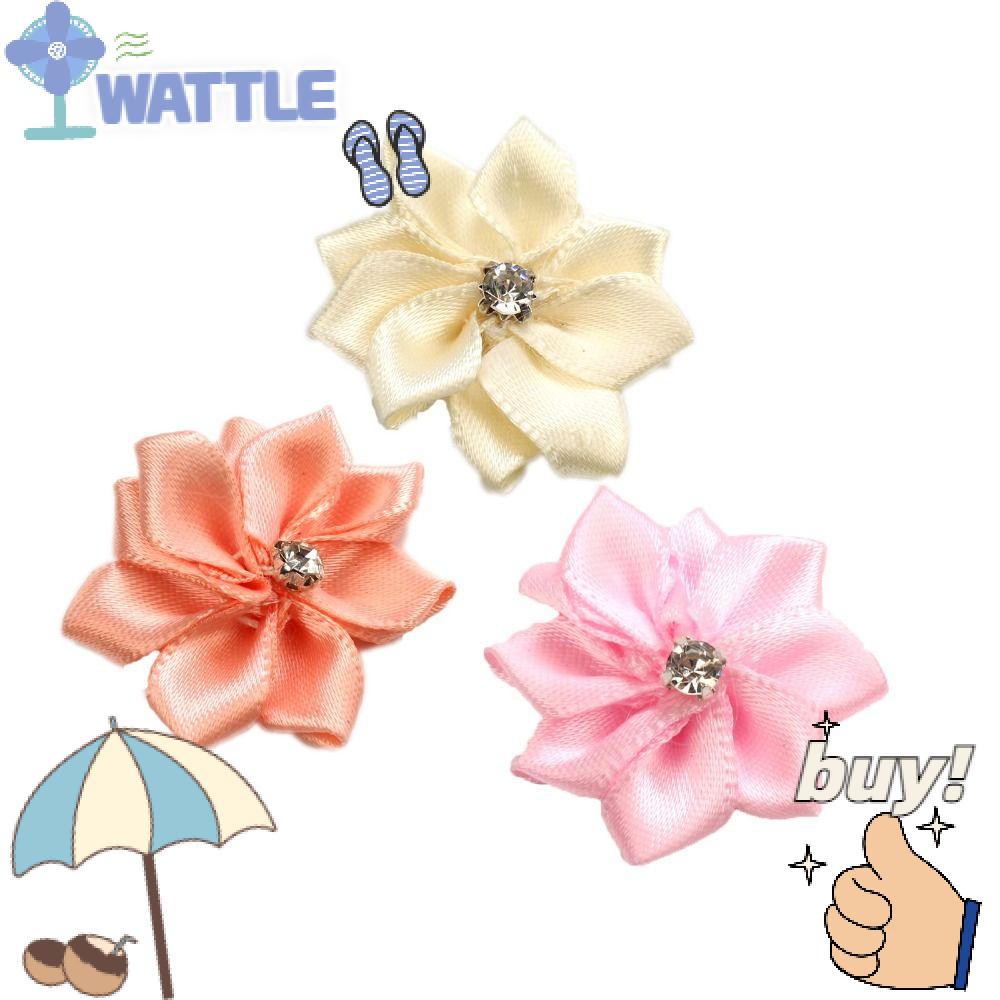 WTTLE Dây Ruy Băng Satin 1.1inch Thắt Nơ Hoa Hồng