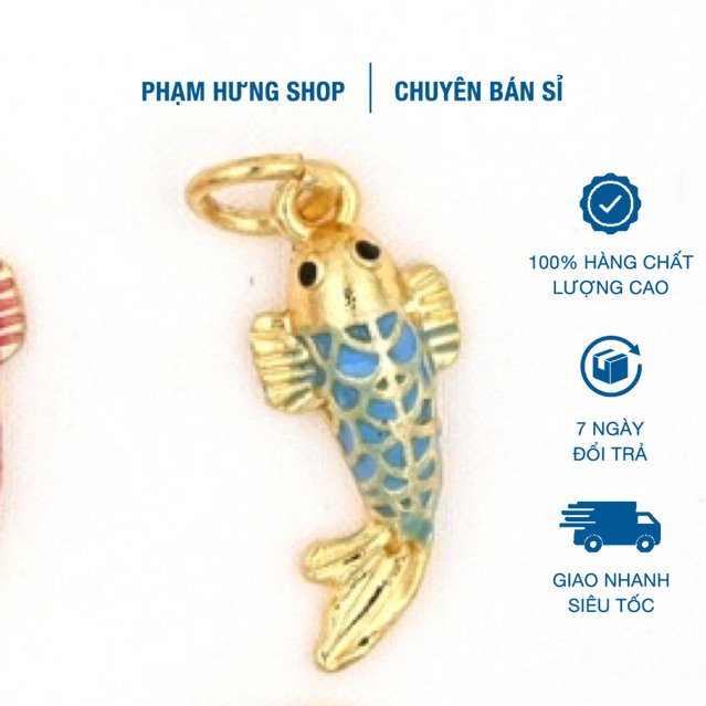 GIÁ SỈ  Charm treo con cá - PL103 [Hàng loại 1 - SIÊU ĐẸP]
