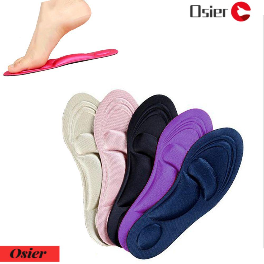OSIER1 Miếng Lót Giày Thể Thao Giảm Đau Bằng Cotton 4D Thời Trang