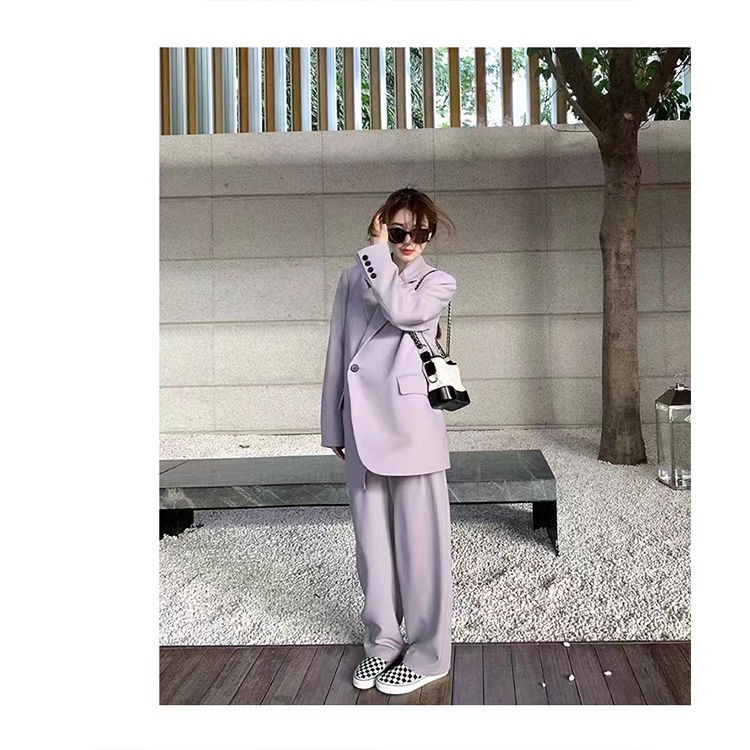 Áo Khoác Suit Dáng Rộng Thời Trang Hàn Quốc 2023 Cho Nữ