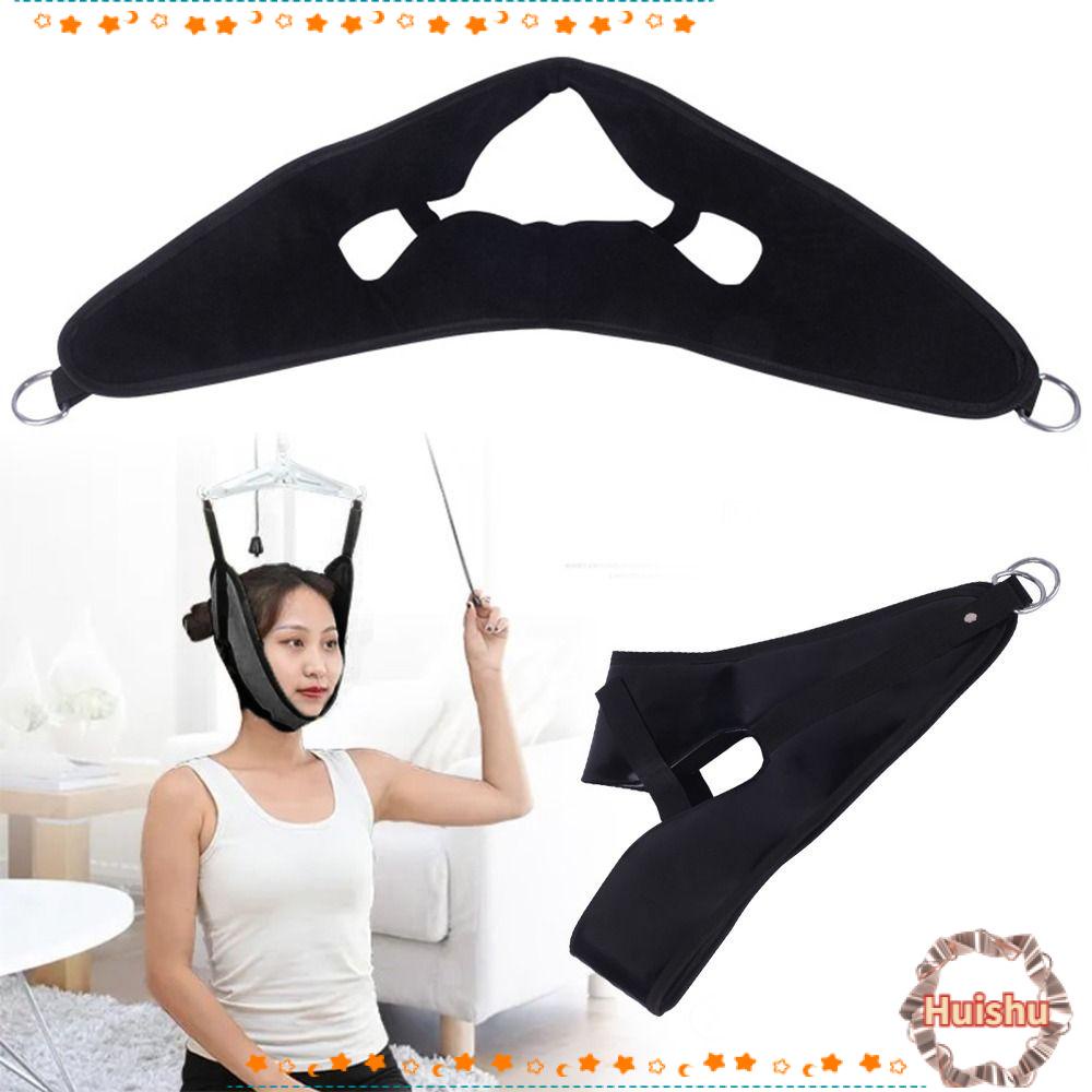 HS Dây Đai Da PU Cố Định Cổ Thu Gọn Được