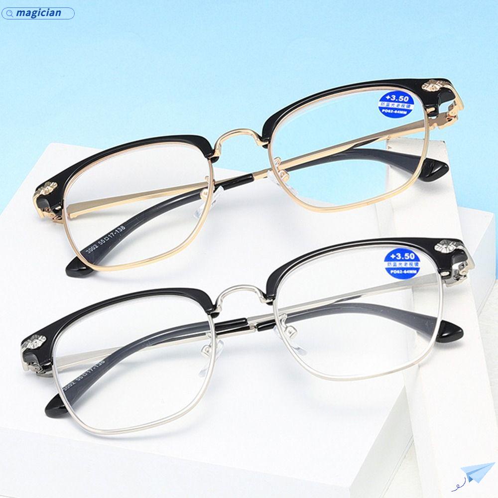 MAG Kính Đọc Sách Chống Ánh Sáng Xanh Thiết Kế Đơn Giản Phong Cách Vintage