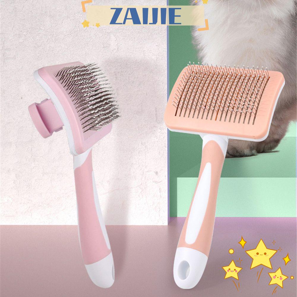 ZAIJIE24 Lược Chải Lông Thú Cưng Bằng Nhựa