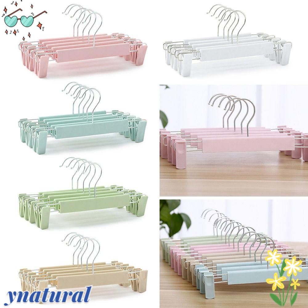 YNATURAL Set 5 Kẹp Treo Quần Áo 5 Màu
