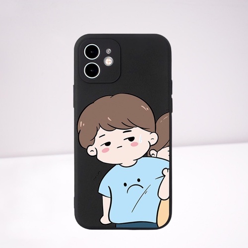 Ốp lưng IPhone  cặp đôi giận dỗi 6/6plus/6s/6splus/7/7plus/8/8plus/x/xr/xs/11/12/13/14/pro/max/plus/promax BVC917