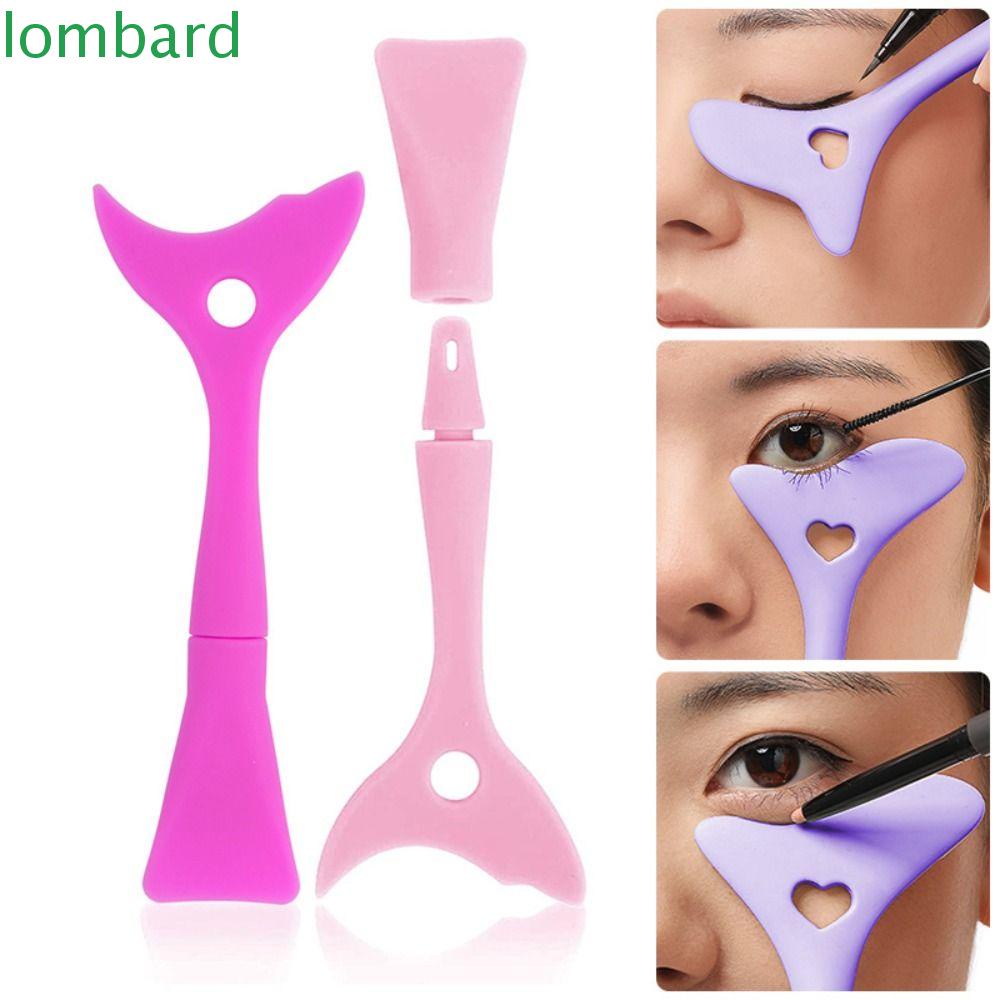 LOMBARD Bộ Dụng Cụ Hỗ Trợ Kẻ Mắt Và Mascara Mềm Mịn Nhỏ Gọn Dành Cho Người Mới Bắt Đầu