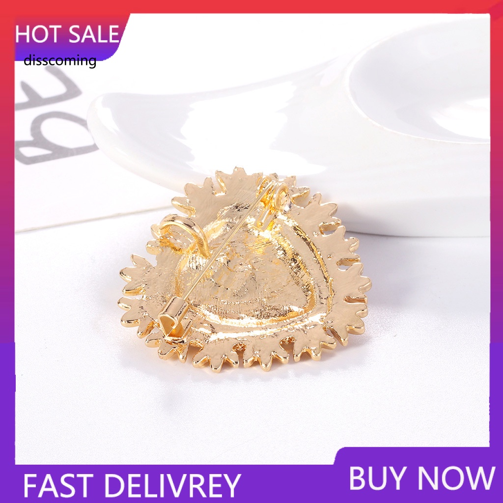 Đầm Nữ Kiểu Dáng Thời Trang Thanh Lịch| Trâm Cài Áo Trái Tim Phong Cách baroque Âu Mỹ