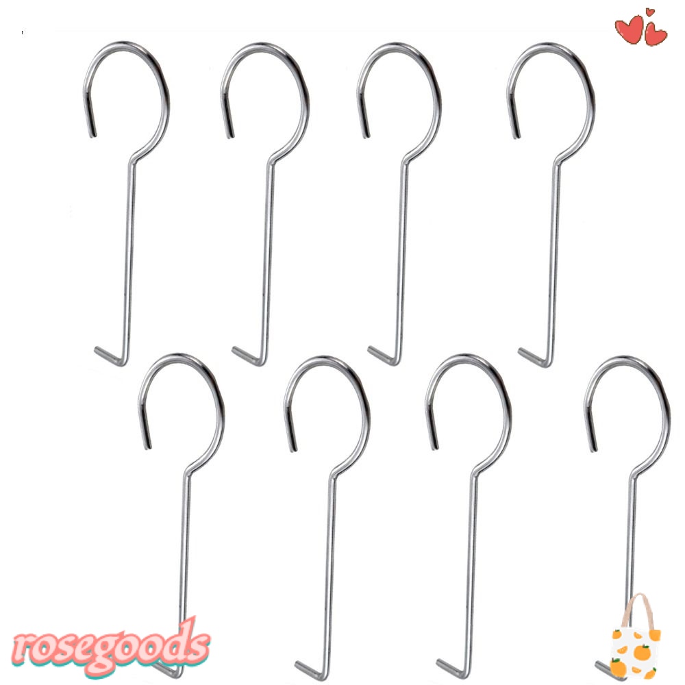 Set 8 Móc Treo Đồ Thoát Nước Bằng Thép Không Gỉ Tiện Lợi Dành Cho Nhà Bếp