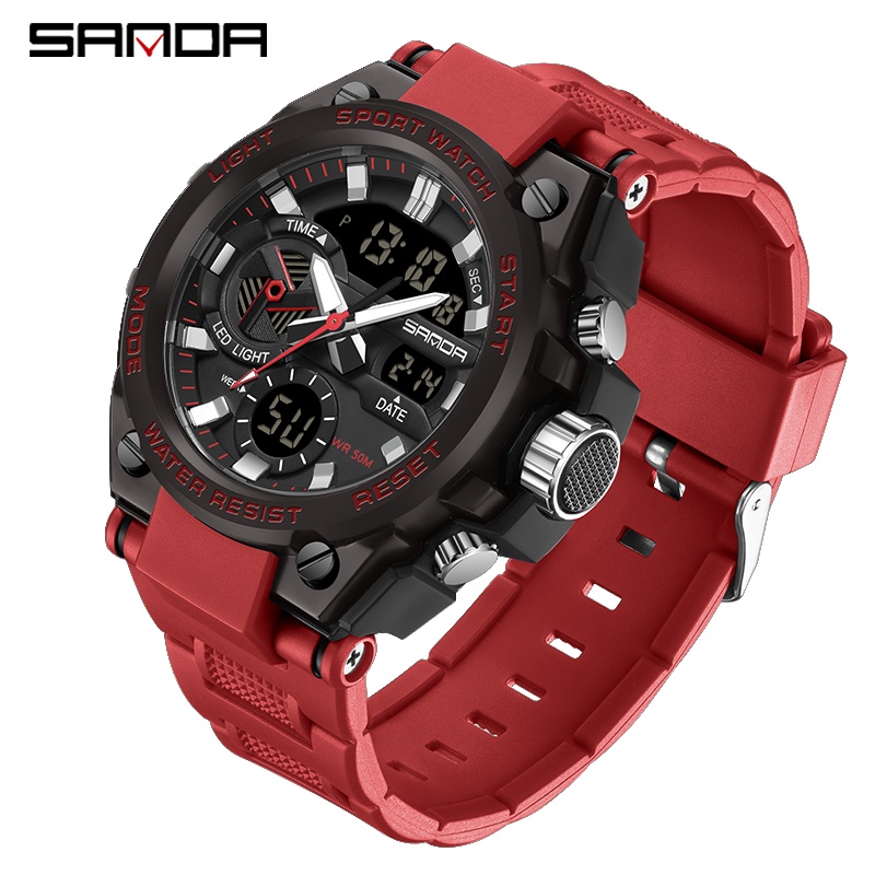 Đồng Hồ Quartz SANDA Chống Rơi Kiểu Dáng Đơn Giản Sang Trọng SD3311-25
