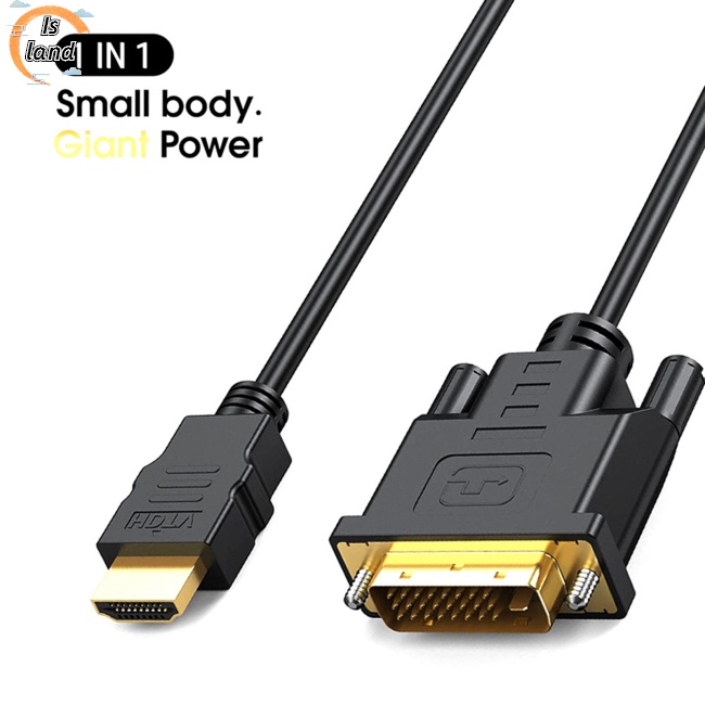 Cáp ChuyểN ĐổI Hdmi Sang Dvi Od4.2 Hd 1080p 60hz Chuyên DụNg Cho MàN HìNh Hdtv
