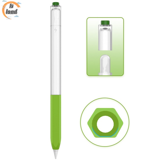 Vỏ Bảo Vệ Bút Cảm Ứng Bằng Silicon Mềm Chống Trượt Cho Ipencil 2