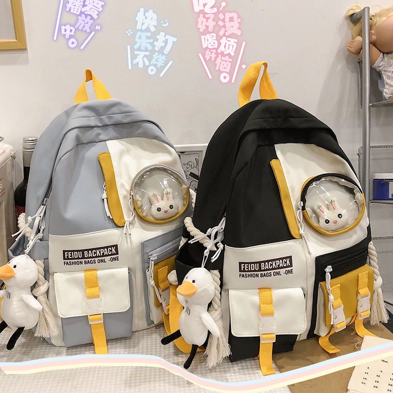 Ba Lô Đi Học Thiết Kế Mới Thời Trang Theo Phong Cách Hàn Quốc Cho Nữ