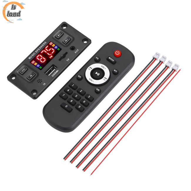 Bảng Mạch Khuếch Đại Âm Thanh Mp3 Bluetooth 12v 2x60w Jx-y03