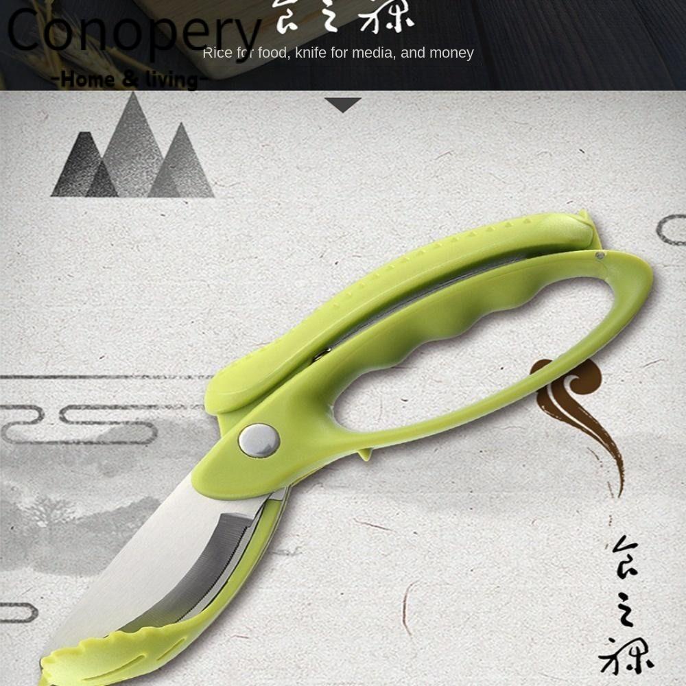 CONOPERY Dụng Cụ Cắt Salad Đa Năng Bằng Thép Không Gỉ