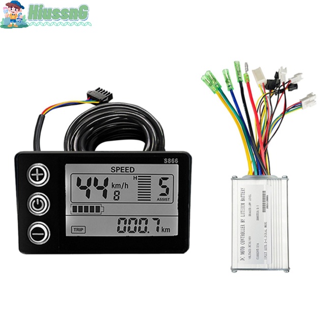 Bộ Điều Khiển Màn Hình Lcd Hiển Thị Lcd 15a6 Cho Xe Điện Scooter Điện HUS 866