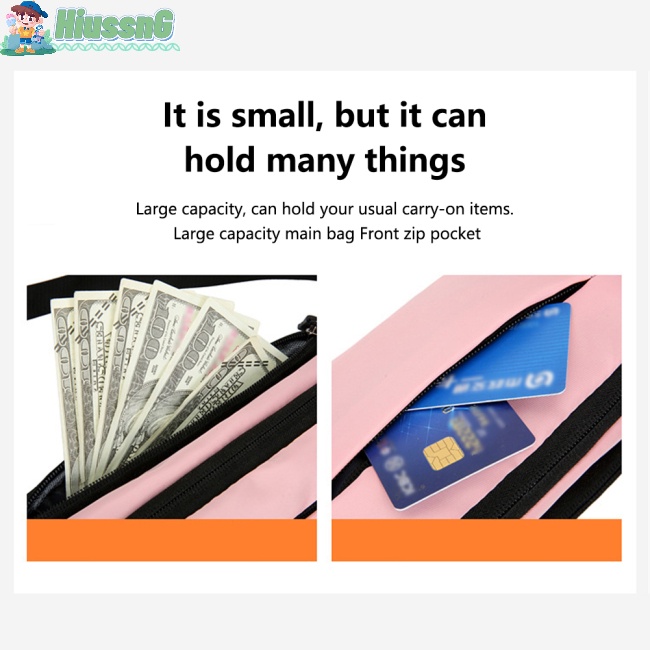 Túi Canvas Đeo Chéo Cỡ Lớn Thời Trang Cho Nam Nữ