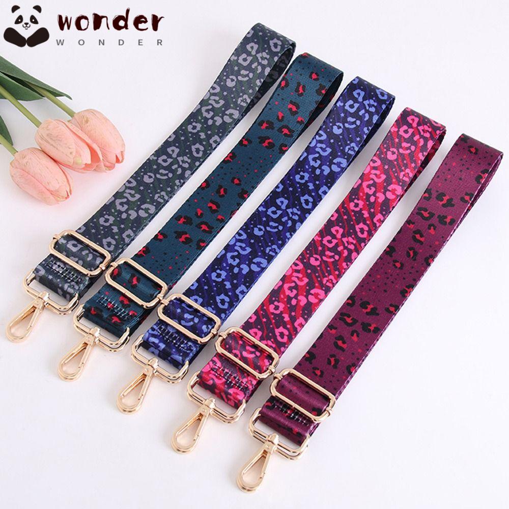 WONDER Dây Đeo Túi Xách Thêu Họa Tiết Thời Trang Có Thể Điều Chỉnh Kích Cỡ