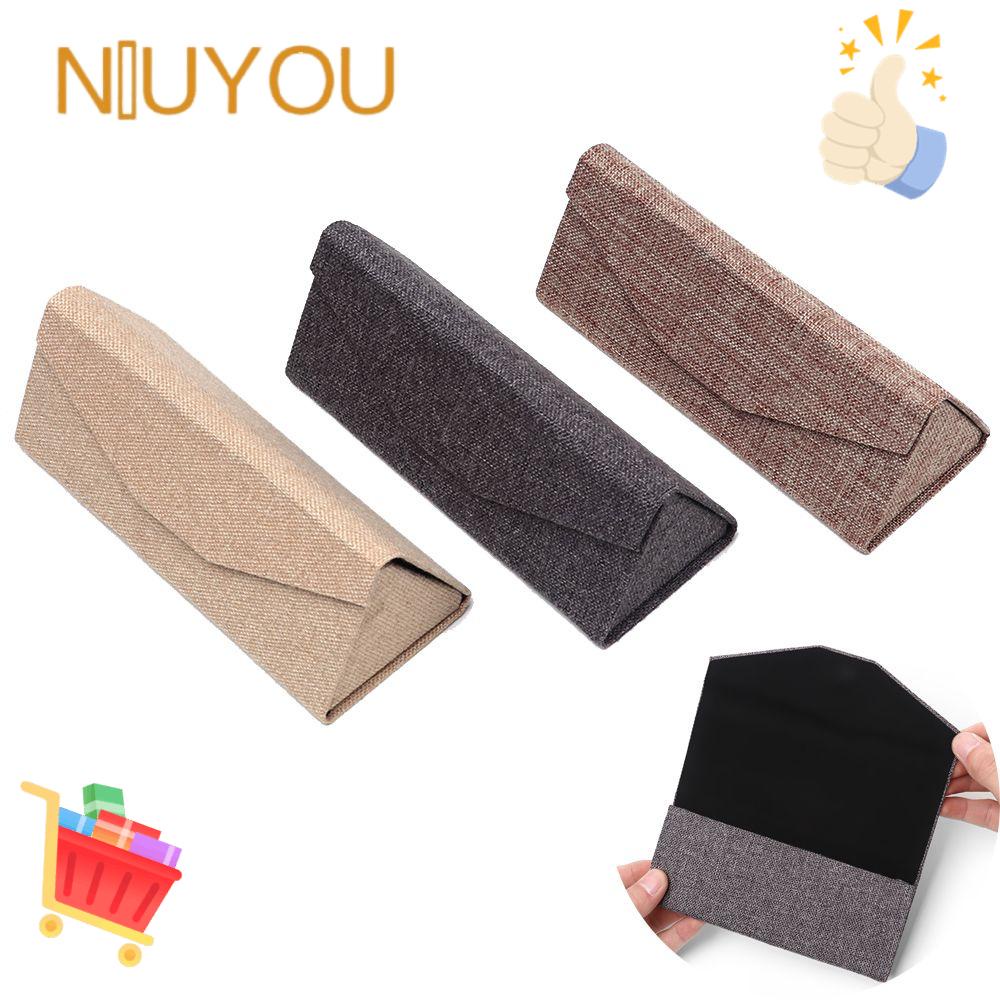 NIUYOU Hộp Đựng Mắt Kính Gấp Gọn Tiện Lợi Ốp