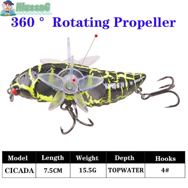 Mồi Câu Cá Giả 7.5cm / 14g Đa Năng Phù Hợp Cho Nước Mặn