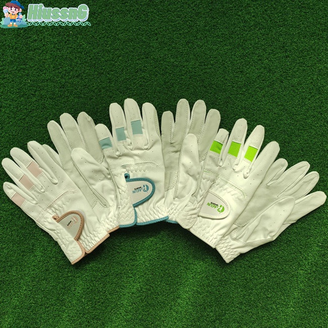 1 Đôi Găng Tay Đánh Golf Có Dây Thun Co Giãn Thoải Mái Chống Mài Mòn Cho Bé Trai Và Gái