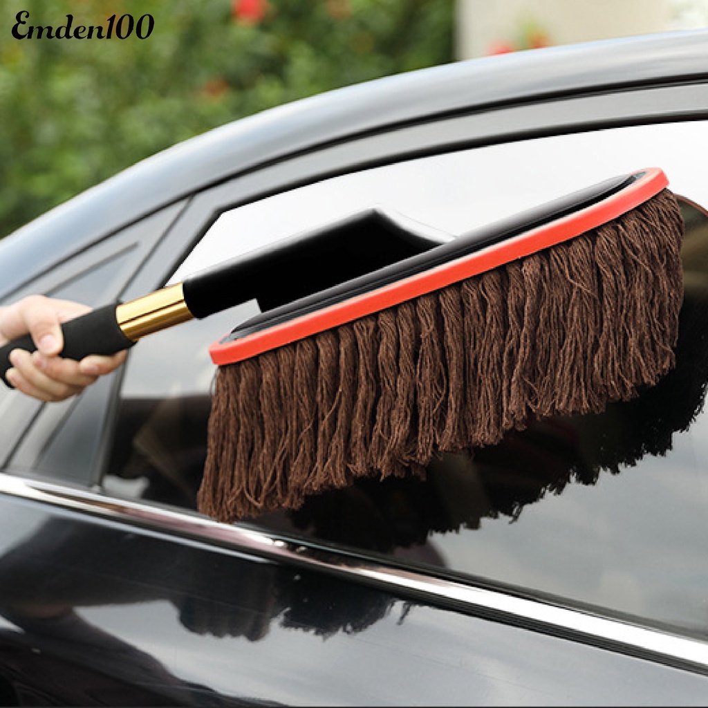 [EMD] Chổi Đánh Bóng Xe Hơi Với Tay Cầm Kéo Dài Sợi Cotton Bông Lau Kéo Dài