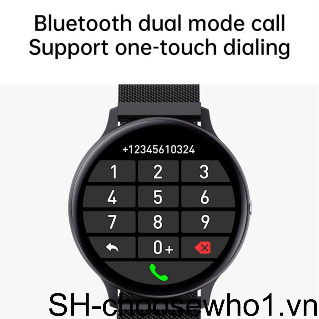 (runbu) Đồng Hồ Thông Minh Bluetooth Chống Nước Theo Dõi Nhịp Tim Cho Nam Nữ