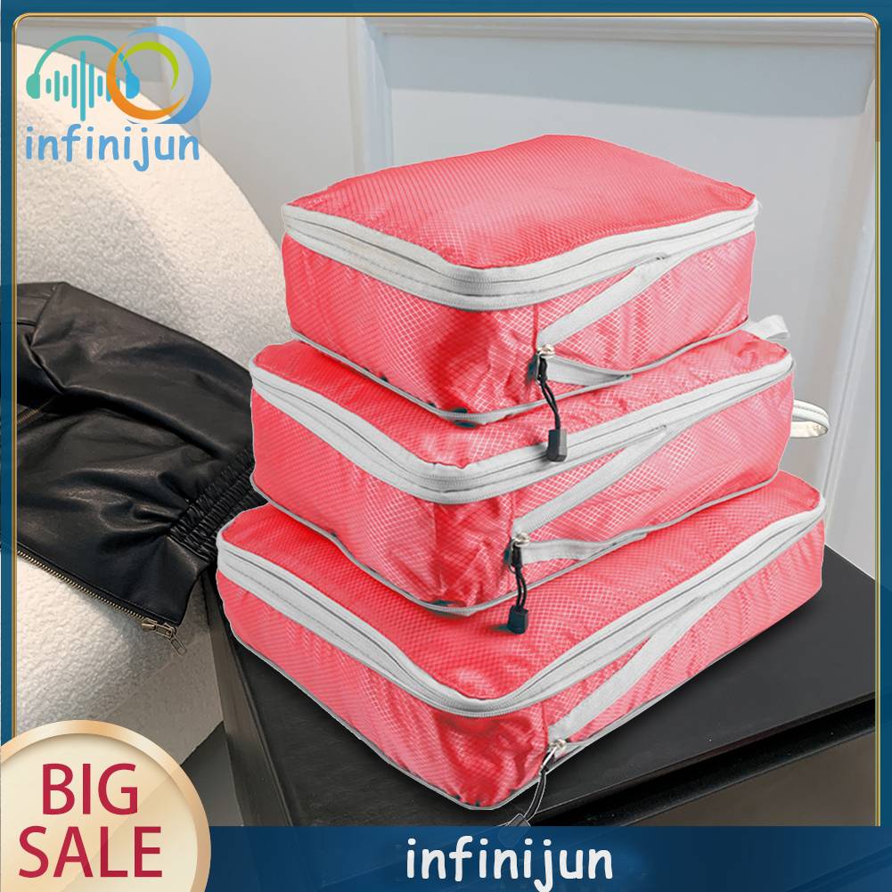 Set 3 Túi Nén Đựng Quần Áo Tiện Lợi