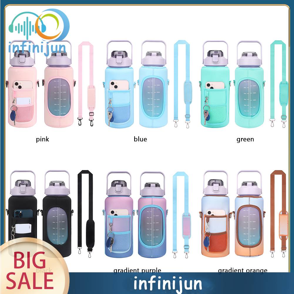 Vỏ Bọc Bình Nước Mềm Giữ Ấm Chống Va Chạm 2000ml