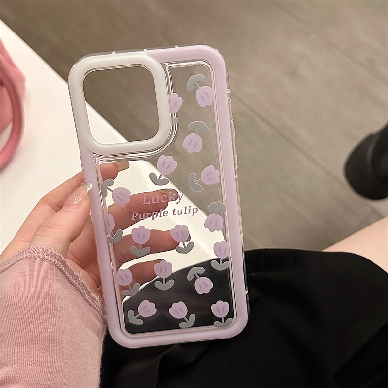 Ốp Điện Thoại Túi Khí Chống Sốc Hình Hoa Cho iphone15 / 14promax / 13 / 12 / 11 / XR / XS / X / XSMAX / 6PLUS / 6SPLUS / 7 / 8PLUS