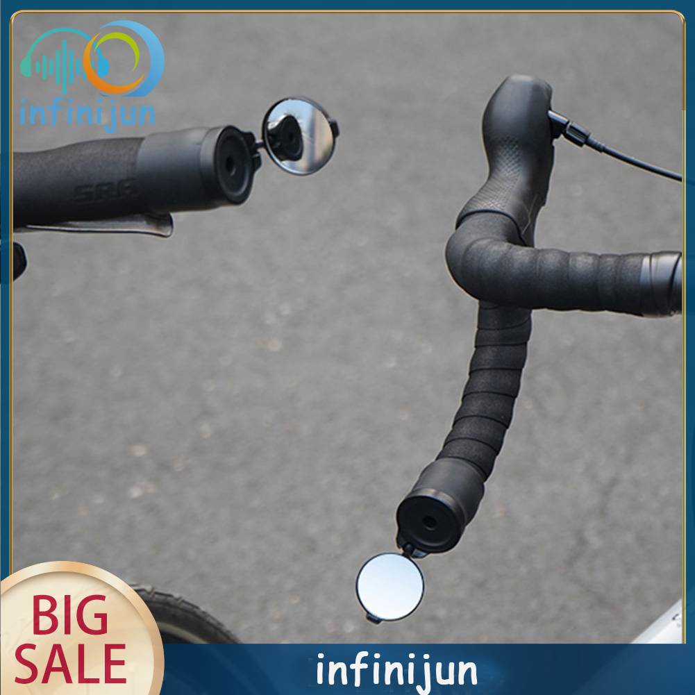 Gương Chiếu Hậu Xoay 360 Độ Gắn Tay Lái Xe Đạp