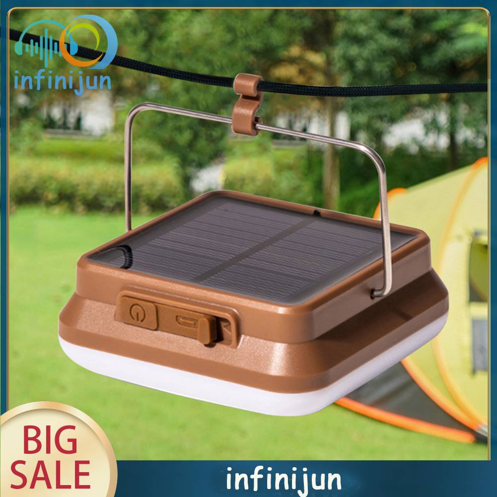 Đèn Cắm Trại 1000mAh Chống Thấm Nước IPX4 Sử Dụng Năng Lượng Mặt Trời