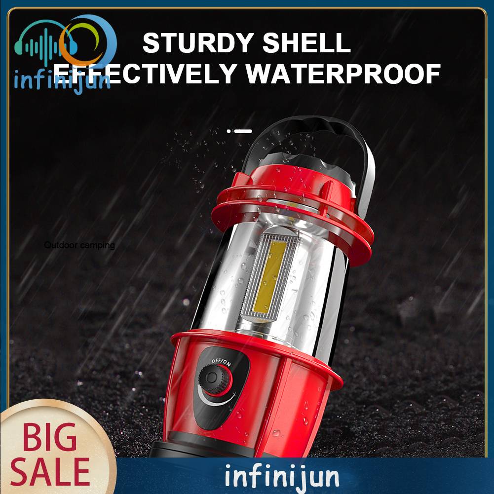 Đèn Cắm Trại 16 Bóng Led Siêu Nhẹ Điều Chỉnh 360 Độ 8000K