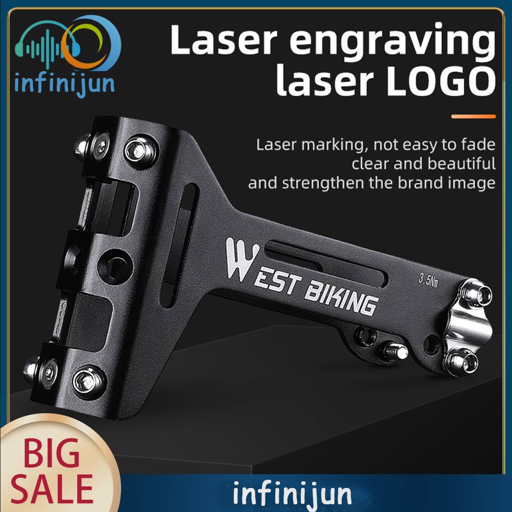 Giá Đỡ Bình Nước Nối Dài Bằng Hợp Kim Nhôm Gắn Yên Xe Đạp Tiện Lợi