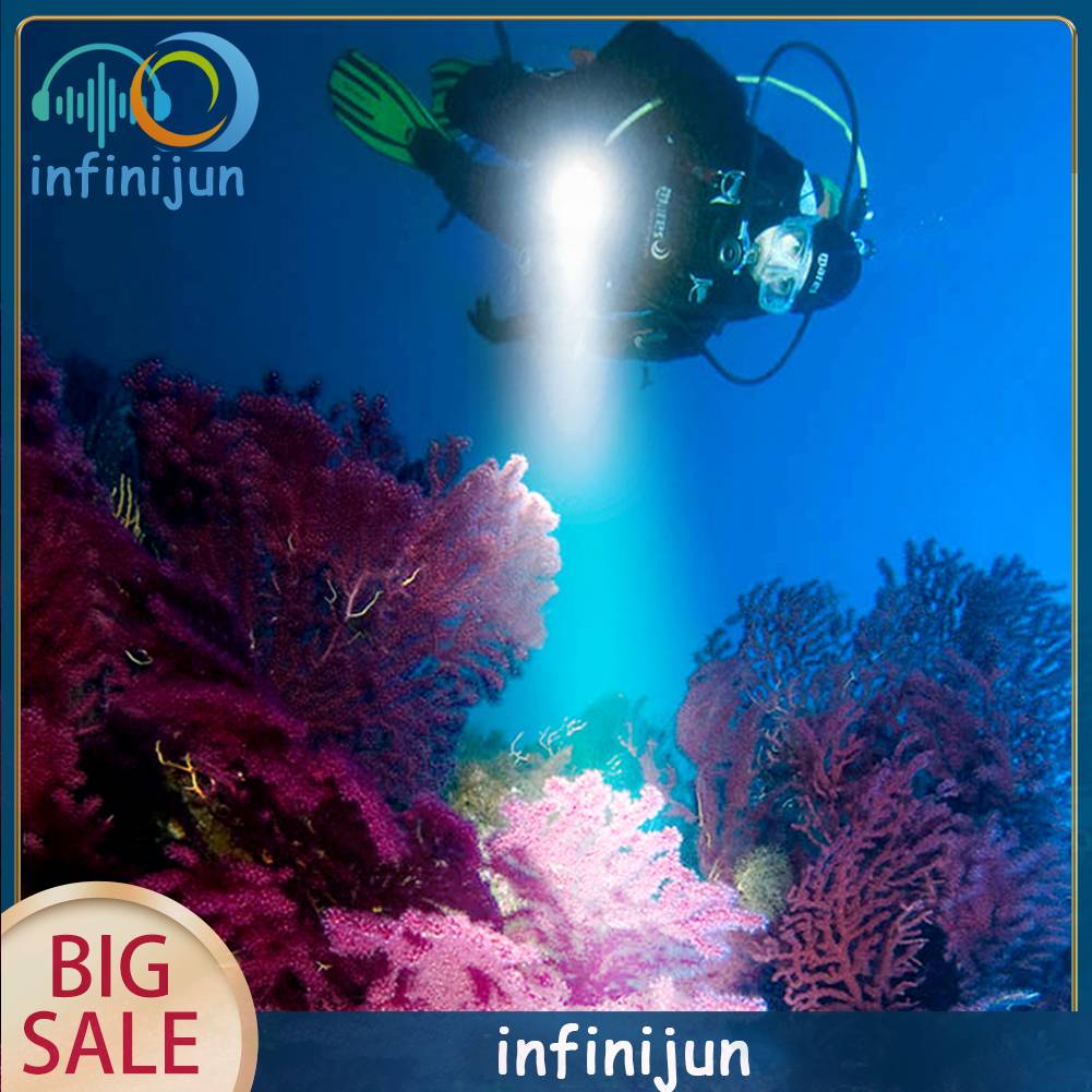 Đèn Pin Lặn Biển Chống Nước 400lm