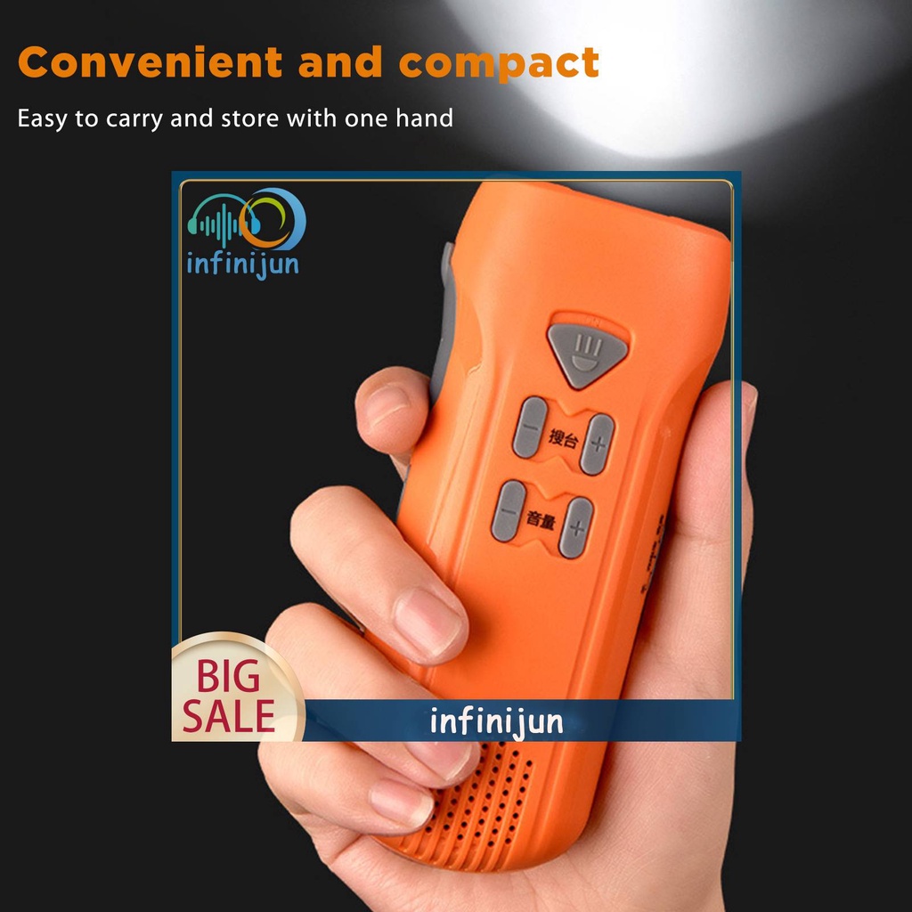 Đèn Pin Sạc Dự Phòng Khẩn Cấp SOS