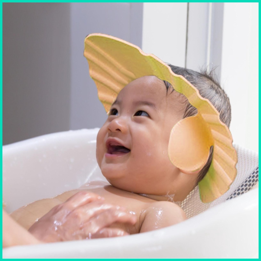 Mũ Chắn Nước Gội Đầu Bằng Silicone Tùy Chỉnh Tiện Dụng Cho Bé
