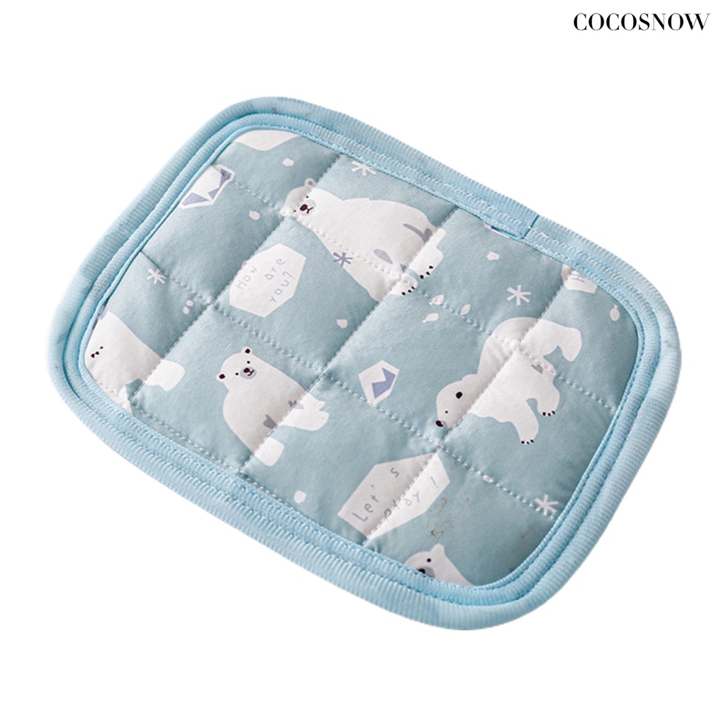 Thảm Lót Bằng Lụa Lạnh Thoáng Mát Mùa Hè Cho Chuột Hamster / Nhím / Thỏ Totoro Nhỏ