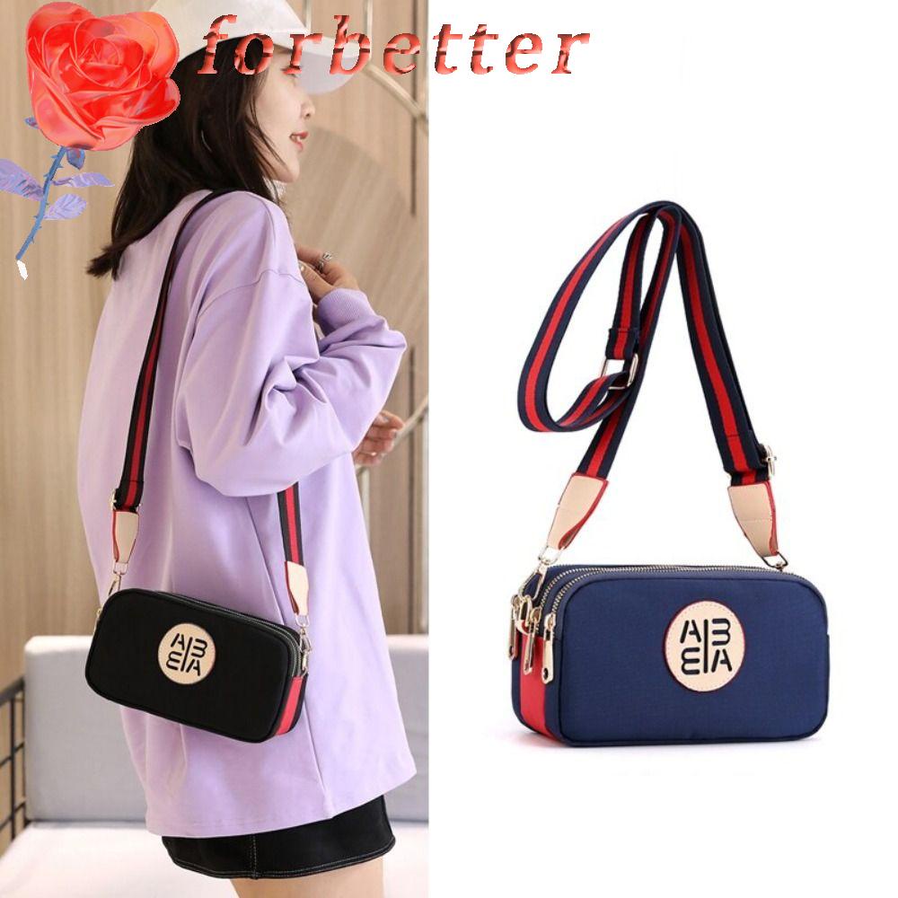 Túi Đeo Chéo Đựng Điện Thoại Sức Chứa Lớn Bằng Vải Oxford Nylon Dành Cho Nữ