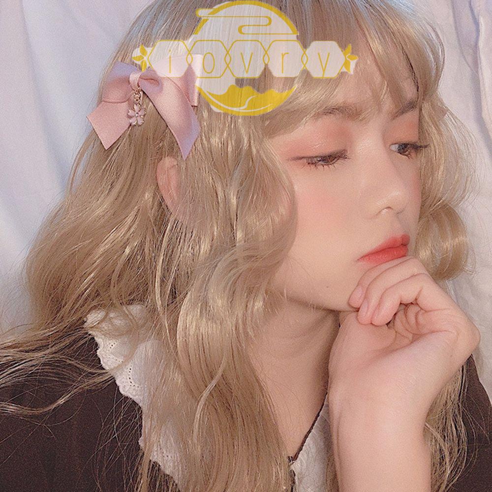 IVORY Kẹp Tóc Hình Nơ Mặt Trăng Đơn Giản Sang Trọng Phong Cách Hàn Quốc Cho Nữ