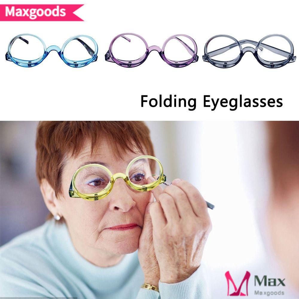 MAXG Kính Đọc Sách Trang Điểm Dạng Xoay + 1.00 ~ + 4.0