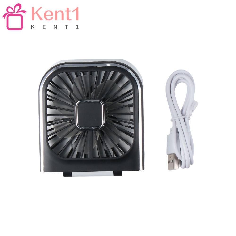 KENT1 Quạt Để Bàn 180 Độ 180 Độ Chất Lượng Cao° Sạc Dự Phòng 3000mAh 4 Tốc Độ Gấp Gọn Tiện Dụng