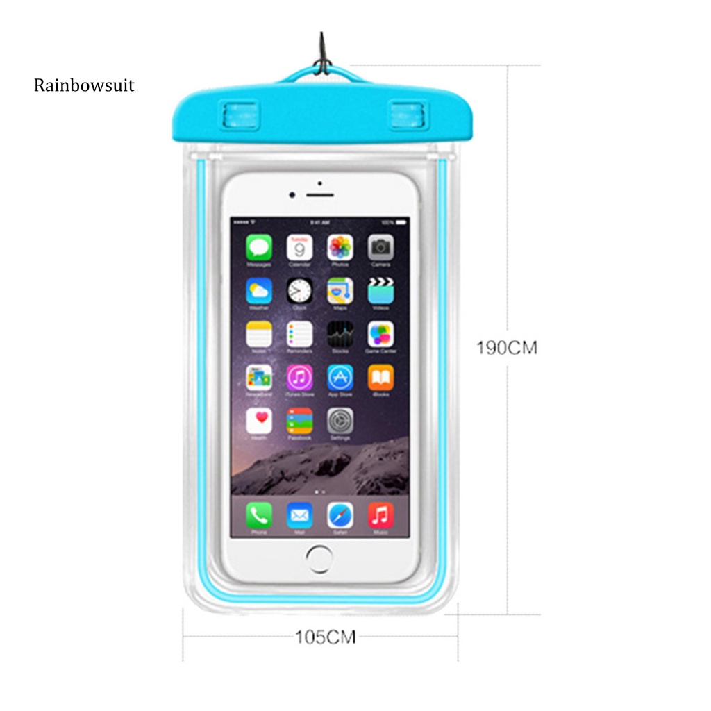 Túi Đựng Điện Thoại Bằng TPU Chống Thấm Nước Tiện Dụng Khi Đi Bơi